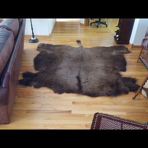 Bison rug